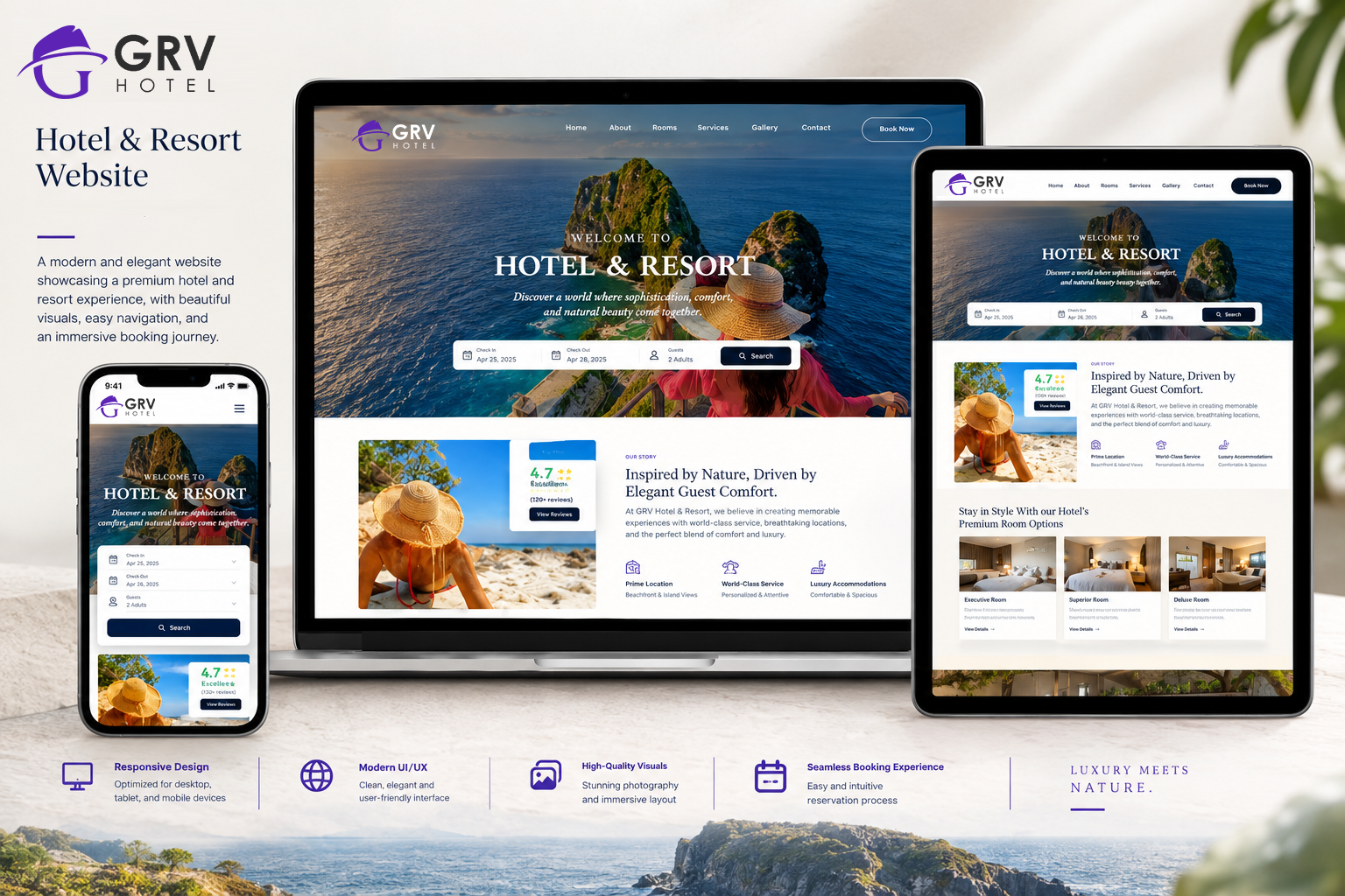 Hotel and Resort Website